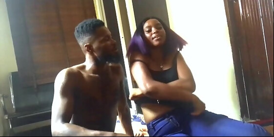 busty african queen gets undressed by big black cock fuckboy